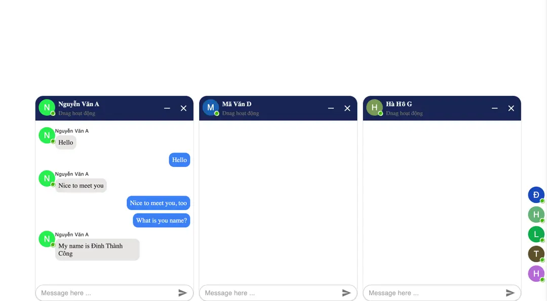 Build a chat app with ReactJS + Material UI