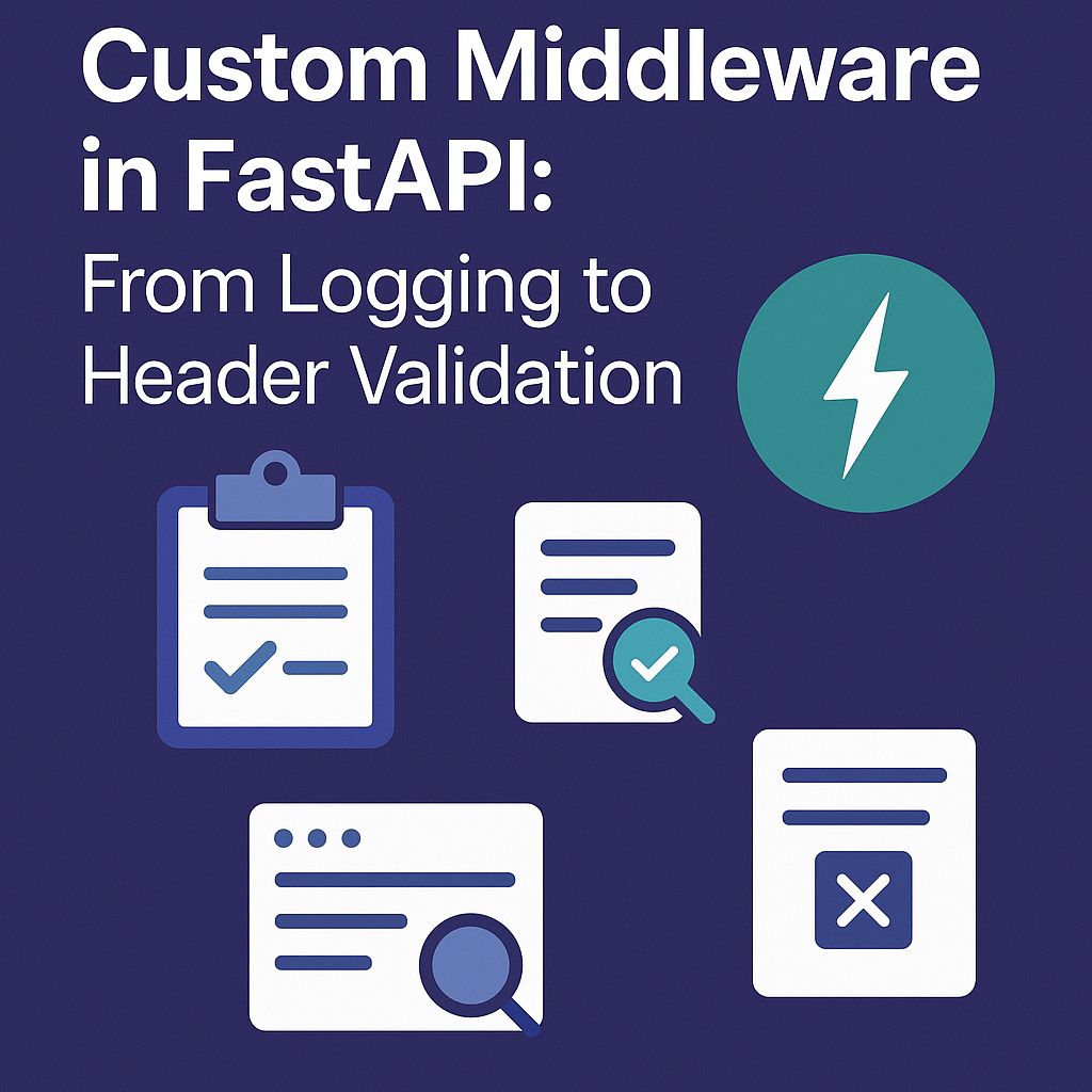 Custom Middleware in FastAPI: From Logging to Header Validation