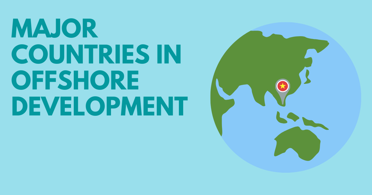 オフショア開発国ごとの特徴