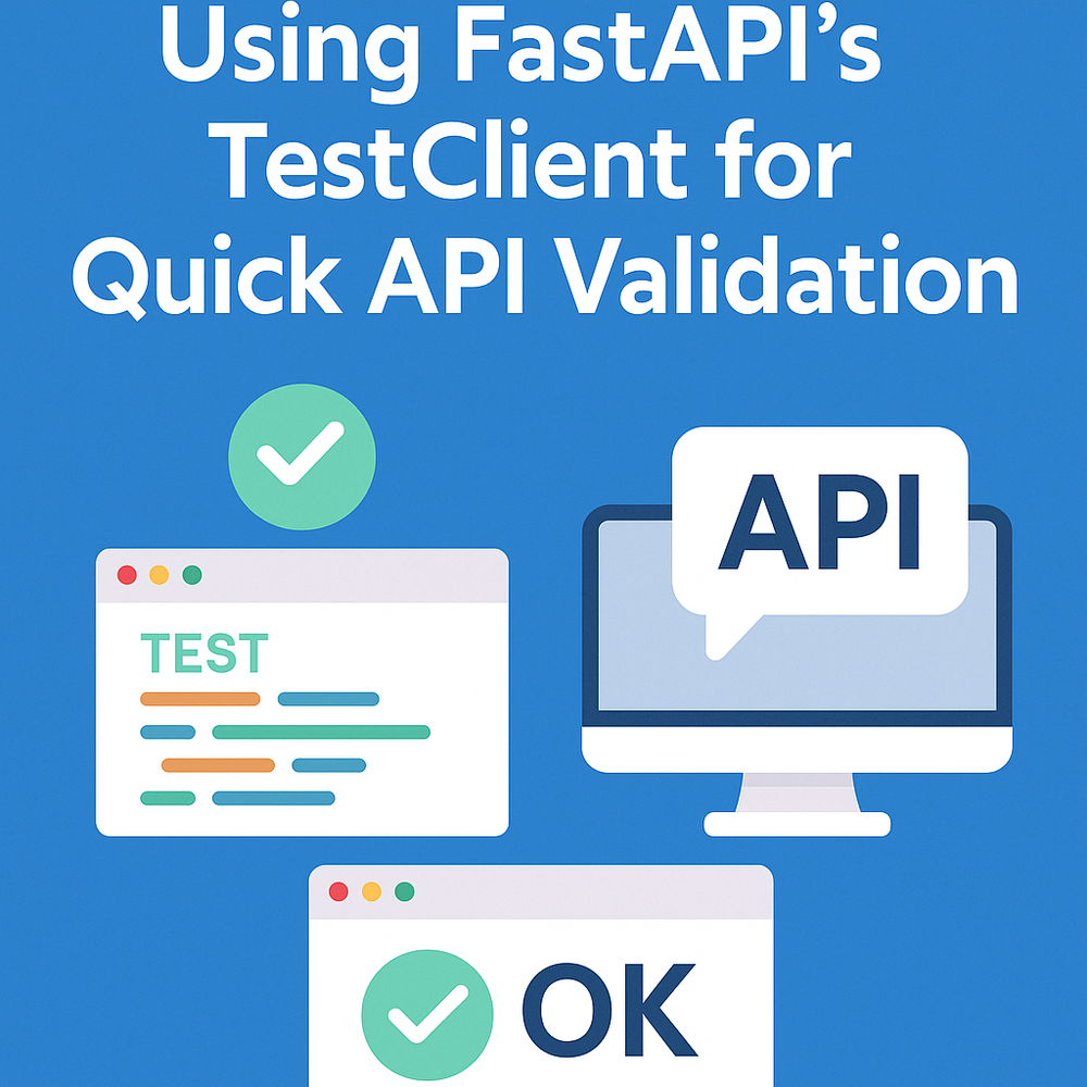 Using FastAPI’s TestClient for Quick API Validation