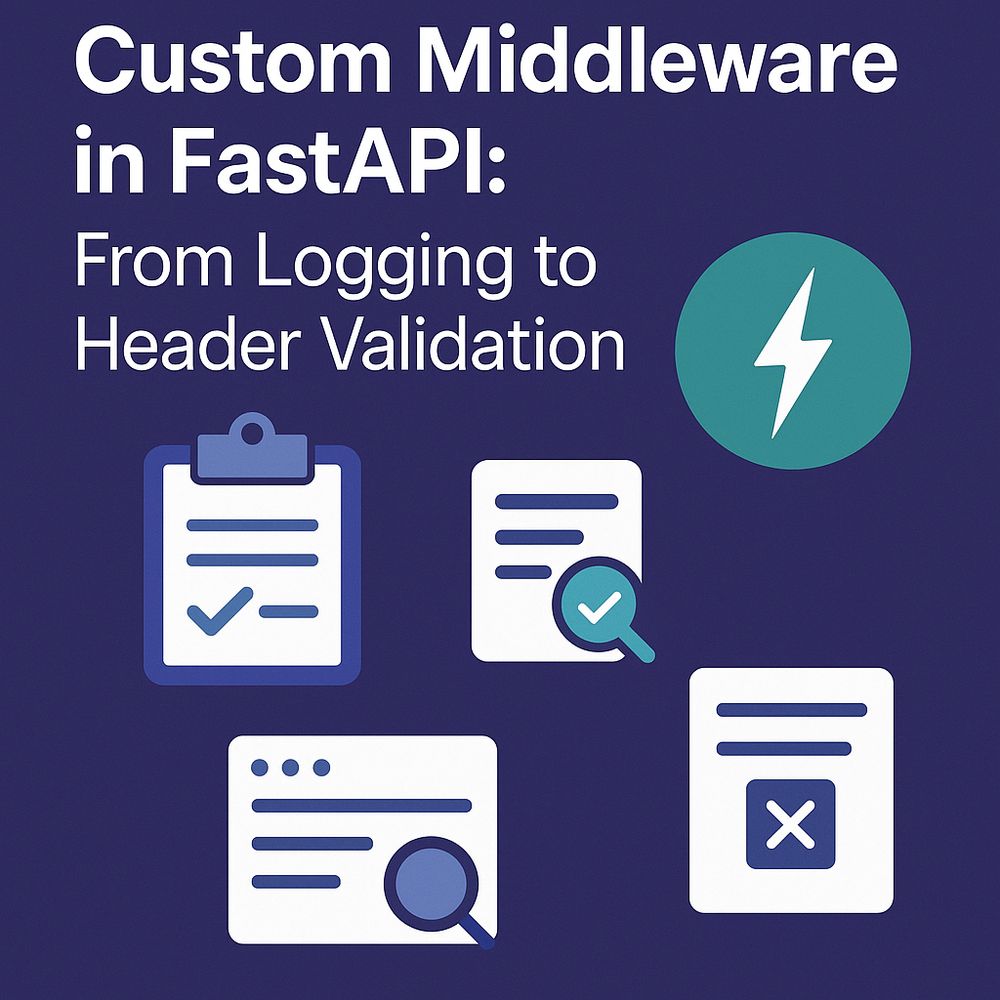Custom Middleware in FastAPI: From Logging to Header Validation