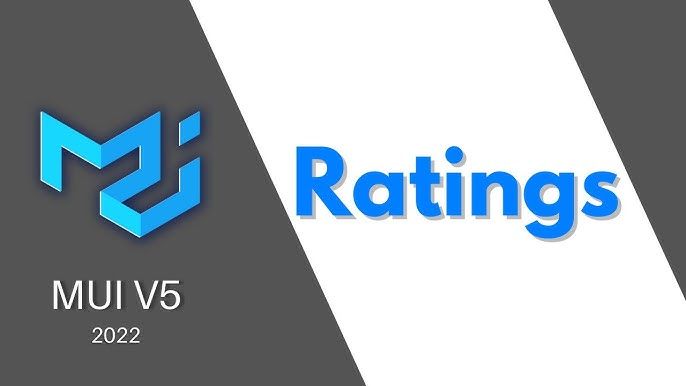 How to Implement MUI Rating in React