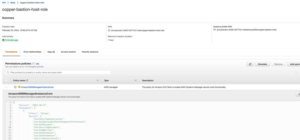 Access To Bastion Host Using AWS SSM.