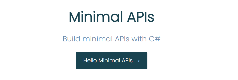 Getting start with Minimal APIs in .Net 6